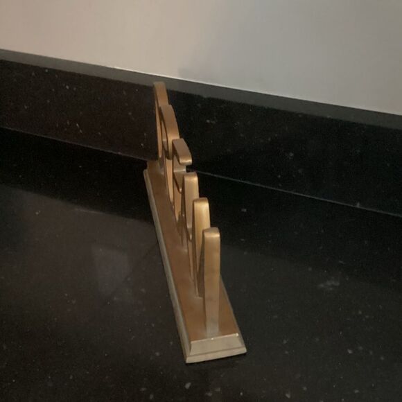 GOLD RESIN DREAM SIGN HOME DECOR BEDROOM SLEEP - Picture 2 of 3